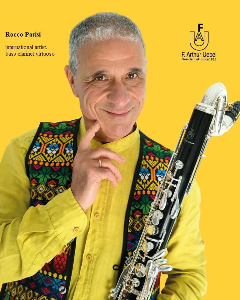 Rocco Parisi musicista - bass clarinet Rocco Parisi Uebel